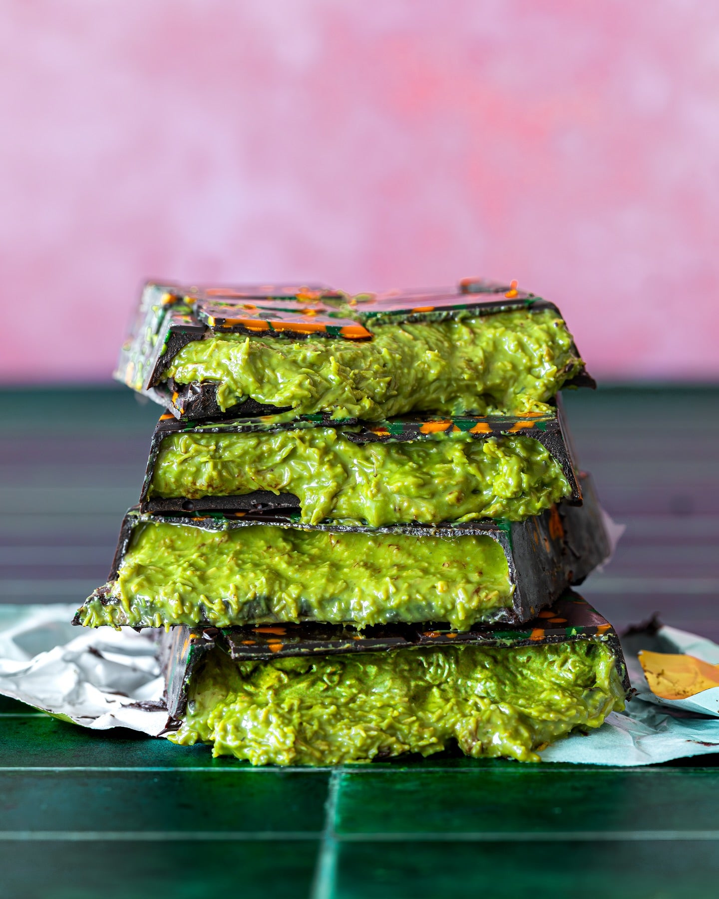 Le Fondant: Kataifi & Pistachio Crunch Chocolate